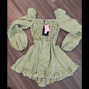 NWT PrettyLittleThing Romper